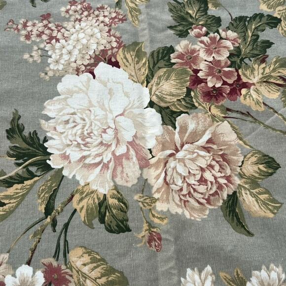 Upholstery-Weight Fabric Floral Screen Print Design by Richloom 57" X 104" yards - Picture 2 of 8